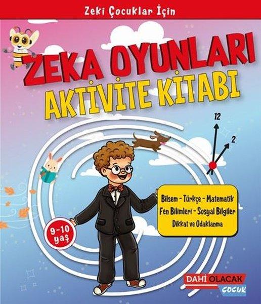 Zeka Oyunları Aktivite Kitabı - Zeki Çocuklar için | Dahi Olacak Çocuk Yayınları (İnce Kapak)  - Resim 1