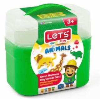 LETS Oyun Hamuru Hayvanlar Seti | Lets - Resim 1