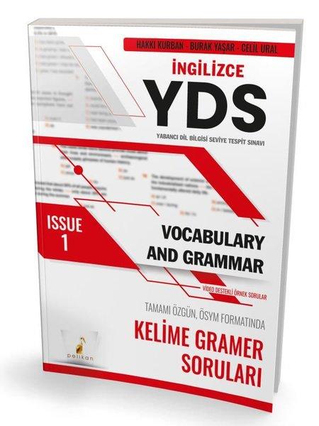 YDS İngilizce Vocabulary and Grammar Issue 1 | Pelikan Yayınları (İnce Kapak)  - Resim 1