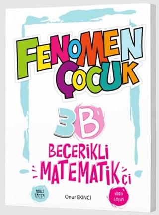 3. Sınıf Becerikli Matematikçi Fenomen Çocuk | Fenomen Çocuk (Ciltsiz)  - Resim 1