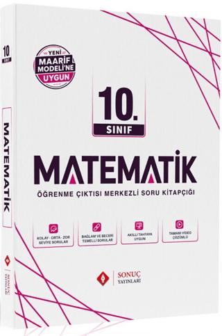 10. Sınıf Matematik Maarif Modele Uygun Modüller Set | Sonuç Yayınları (Ciltsiz)  - Resim 1