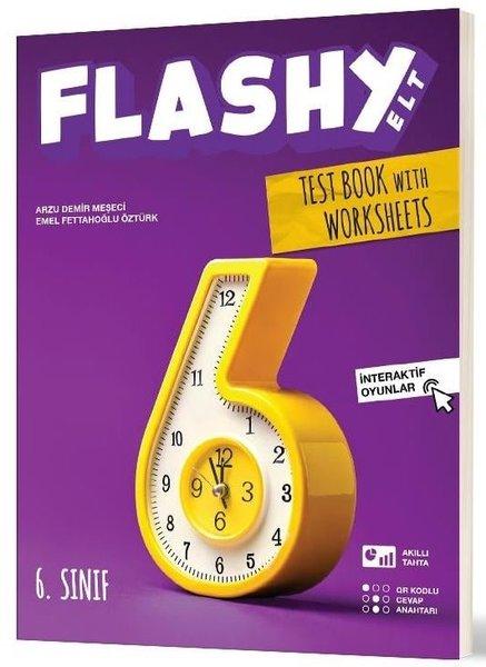 6. Sınıf Flashy Test Book With Worksheets | Hız Yayınları (İnce Kapak)  - Resim 1