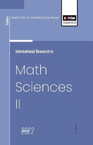 International Research in Math Sciences II | Eğitim Yayınevi - Bilimsel Eserler (Ciltsiz)  - Resim 1