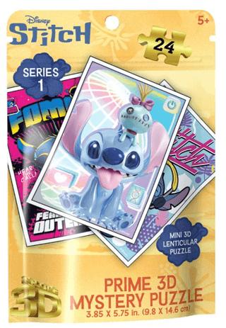 Disney Stitch Series 1 Prime 3D Mystery Puzzle - 24 Parça | Beta Oyuncak - Resim 1