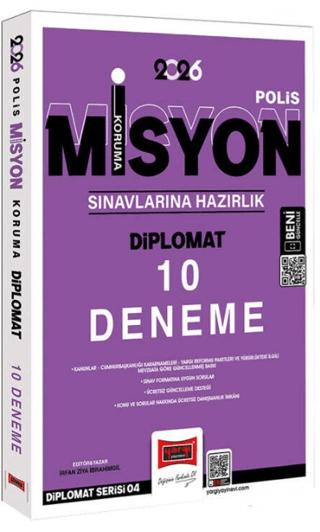 2026 Polis Misyon Koruma Sınavlarına Hazırlık Diplomat 10 Deneme | Yargı Yayınevi (Ciltsiz)  - Resim 1