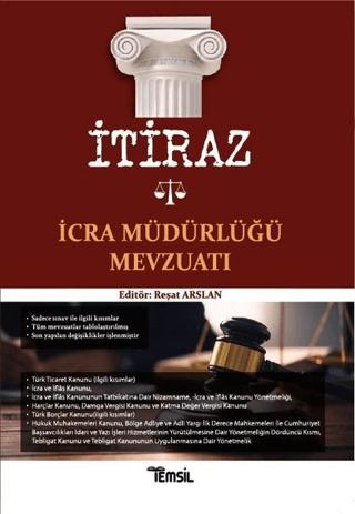 İtiraz İcra Müdürlüğü Mevzuatı | Temsil Kitap (Ciltsiz)  - Resim 1