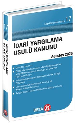İdari Yargılama Usulü Kanunu | Beta Yayınevi (Ciltsiz)  - Resim 1