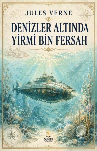 Denizler Altında Yirmi Bin Fersah | Güneş Kitabevleri (İnce Kapak)  - Resim 1