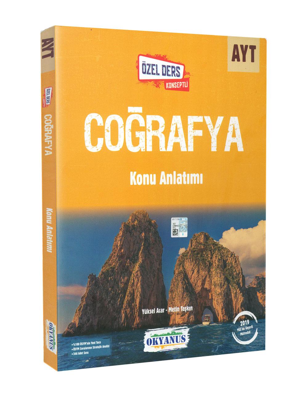 AYT Coğrafya Konu Anlatımı (Kampanyalı) Okyanus Yayınları