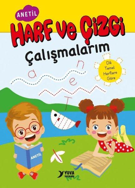 Harf ve Çizgi Çalışmalarım - Anetil | Yuva (İnce Kapak)  - Resim 1