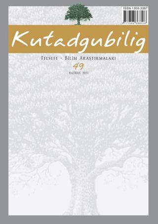 Kutadgubilig: Felsefe-Bilim Araştırmaları Dergisi Sayı: 49 Haziran 2024 | Dergah Yayınları (Ciltsiz)  - Resim 1
