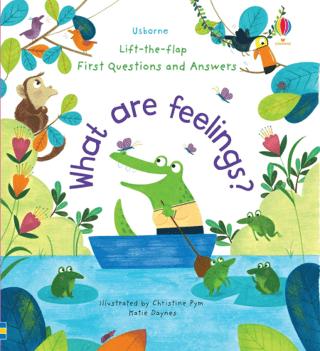 Lift-The-Flap First Questions and Answers What Are Feelings? | Usborne (Ciltli)  - Resim 1