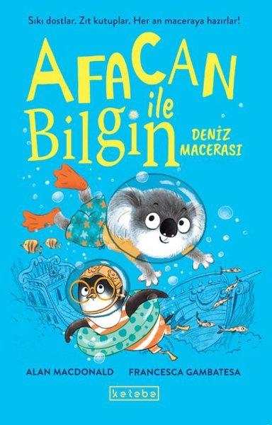 Afacan İle Bilgin - Deniz Macerası | Ketebe (İnce Kapak)  - Resim 1
