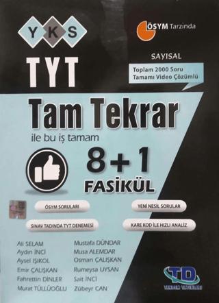 TYT Sayısal Tam Tekrar 8+1 Fasikül
