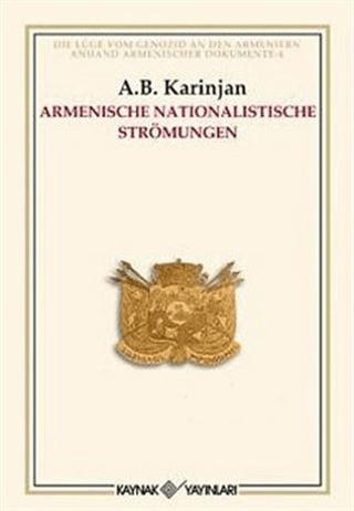 Armenische Nationalistische Strömungen | Kaynak Yayınları (Ciltsiz)  - Resim 1