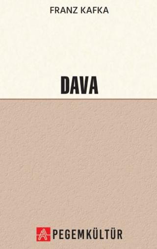 Dava | Pegem Akademi Yayıncılık (Ciltsiz)  - Resim 1