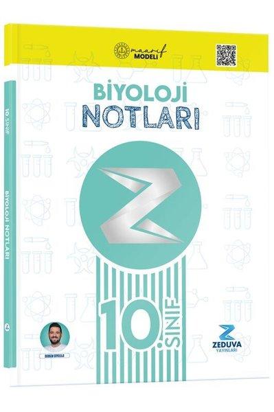 Biosem 10. Sınıf Maarif Modeli Biyoloji Notları | Zeduva Yayınları (İnce Kapak)  - Resim 1