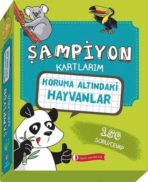 Şampiyon Kartlarım - Koruma Altındaki Hayvanlar | ODTÜ Yayıncılık (İnce Kapak)  - Resim 1
