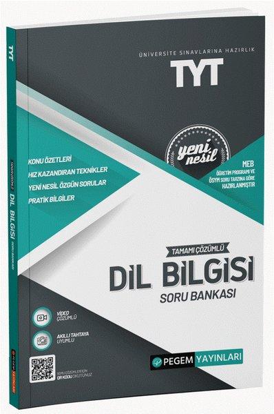 TYT Dil Bilgisi Soru Bankası | Pegem Akademi Yayıncılık (İnce Kapak)  - Resim 1