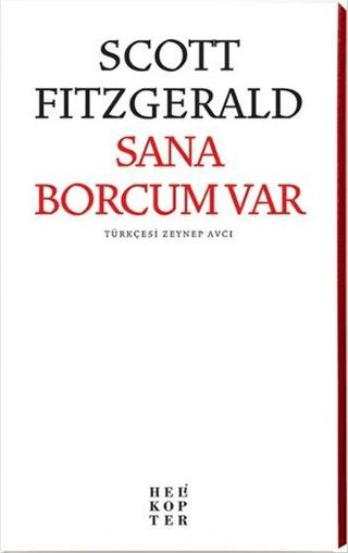 Sana Borcum Var | Helikopter Yayınları (Ciltsiz)  - Resim 1