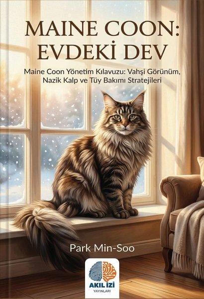 Maine Coon: Evdeki Dev - Maine Coon Yönetim Kılavuzu: Vahşi Görünüm Nazik Kalp ve Tüy Bakımı Strate | Akıl İzi Yayınları (İnce Kapak)  - Resim 1