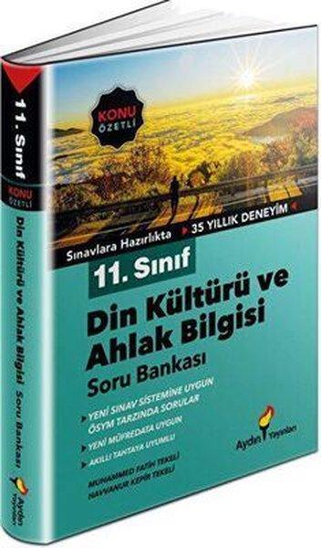 11. Sınıf Din Kültürü ve Ahlak Bilgisi Konu Özetli Soru Bankası | Aydın Yayınları-Eğitim (İnce Kapak)  - Resim 1