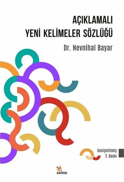 Açıklamalı Yeni Kelimeler Sözlüğü | Kriter (İnce Kapak)  - Resim 1