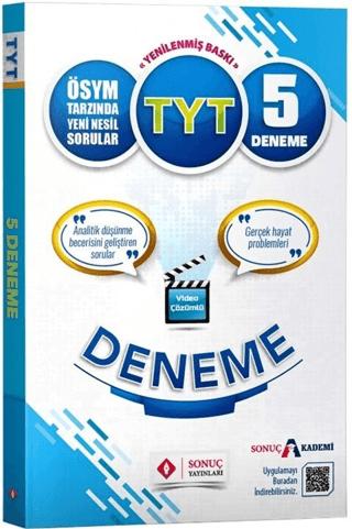 TYT 5 Li Deneme