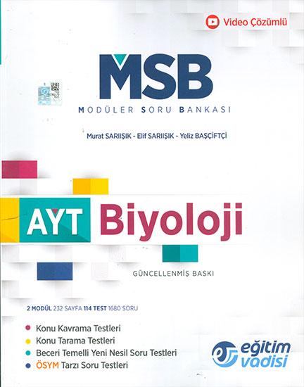 AYT Biyoloji Modüler Soru Bankası Eğitim Vadisi Yayınları