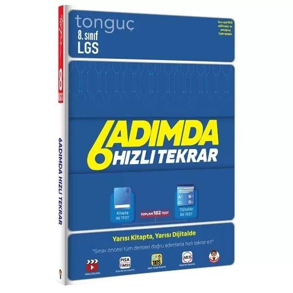 LGS 6 Adımda Hızlı Tekrar | Tonguç Akademi (İnce Kapak)  - Resim 1