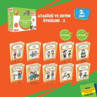 Atasözü ve Deyim Öyküleri - 2 (10 Kitap + Değerlendirme Testi)