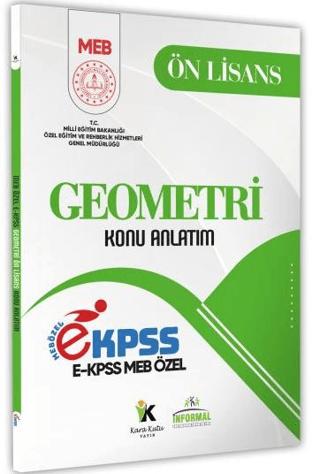 2026 MEB Özel EKPSS Ön Lisans - Ortaöğretim Geometri Konu Anlatımı Kitabı | Karakutu Yayın (Ciltsiz)  - Resim 1