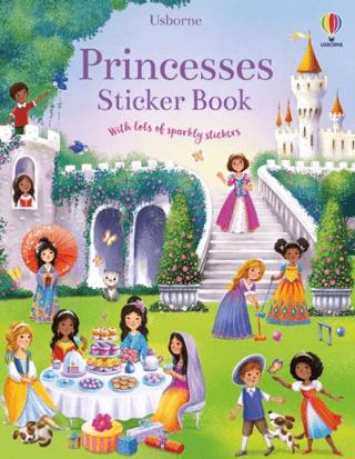 Princesses Sticker Book | Usborne (Ciltsiz)  - Resim 1