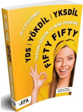 (EFA Serisi) YDS YÖKDİL YKSDİL FIFTY FIFTY 15 Mini Deneme | Benim Hocam Yayınları (Ciltsiz)  - Resim 1