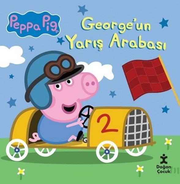 Peppa Pig - George'un Yarış Arabası | Doğan Çocuk (İnce Kapak)  - Resim 1