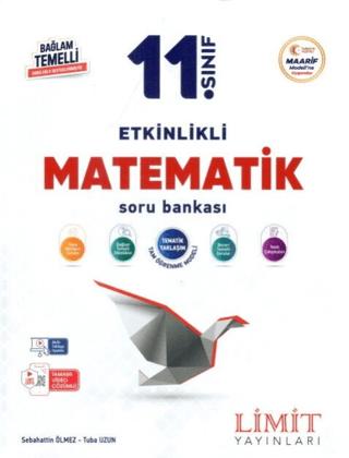 11. Sınıf Matematik Etkinlikli Soru Bankası | Limit Yayınları (Ciltsiz)  - Resim 1