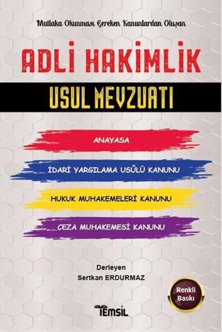 Adli Hakimlik Usul Mevzuatı | Temsil Kitap (Ciltsiz)  - Resim 1