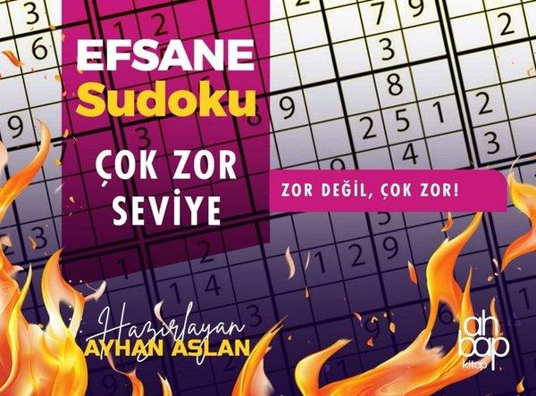 Efsane Sudoku Çok Zor Seviye | Ahbap Kitap (İnce Kapak)  - Resim 1