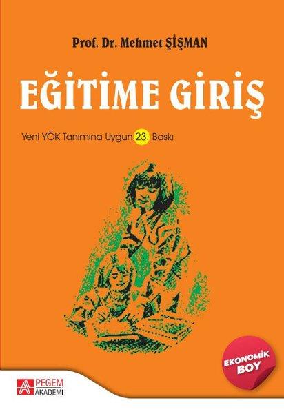 Eğitime Giriş - Ekonomik Boy | Pegem Akademi Yayıncılık (İnce Kapak)  - Resim 1