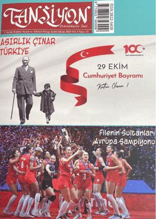 Tansiyon Aylık Kültür Sanat ve Aktüel Dergisi Sayı: 11 Eylül - Ekim 2023 | Dilkitap Yayınları (Ciltsiz)  - Resim 1