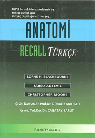 Anatomi Recall (Türkçe) | Palme Yayıncılık (Ciltsiz)  - Resim 1