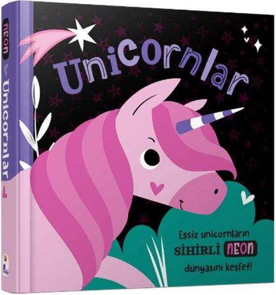 Unicornlar - Neon Renkler | İndigo Çocuk (Ciltli)  - Resim 1