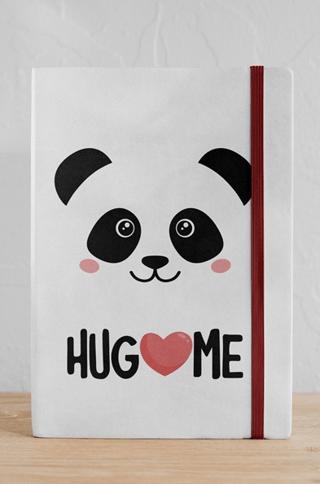 Hug me Panda | Defterci (Ciltli)  - Resim 1