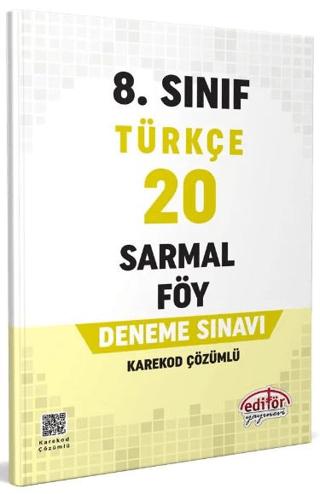 8. Sınıf Türkçe 20 Sarmal Föy Deneme Sınavı
