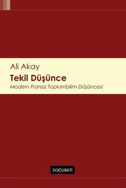 Tekil Düşünce | Doğu Batı Yayınları (İnce Kapak)  - Resim 1