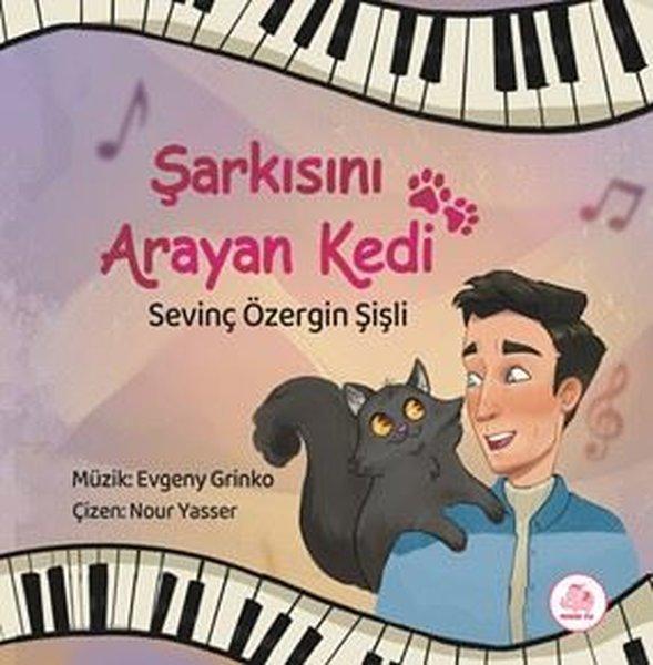 Şarkısını Arayan Kedi | Pembe Fil Yayınları (Ciltli)  - Resim 1