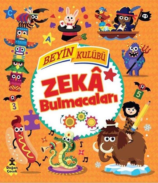 Beyin Kulübü - Zeka Bulmacaları | Doğan Çocuk (İnce Kapak)  - Resim 1