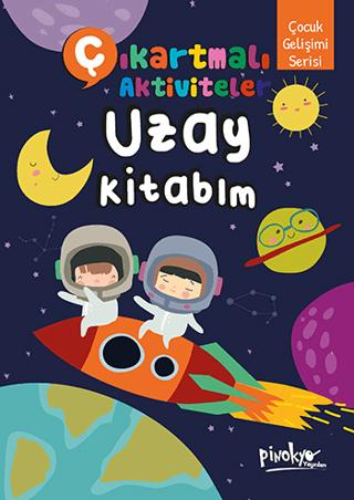 Çıkartmalı Aktiviteler Uzay Kitabım | Pinokyo Yayınları (Ciltsiz)  - Resim 1