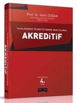 Uluslararası Ticarette Ödeme Aracı Olarak Akreditif | Savaş Yayınevi (Ciltsiz)  - Resim 1