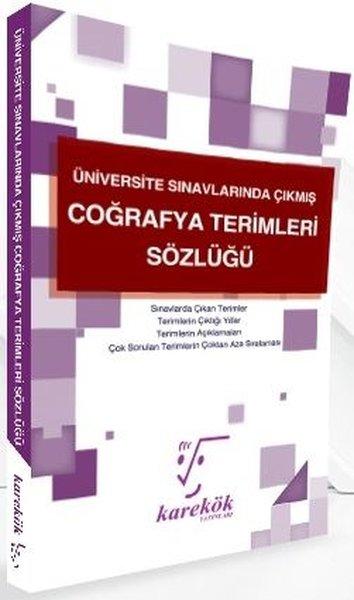 Coğrafya Terimleri Sözlüğü | Karekök Eğitim Yayın (İnce Kapak)  - Resim 1